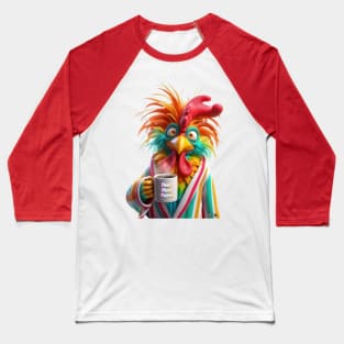 Rooster Coffee by focusln Baseball T-Shirt